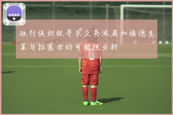 独行侠积极寻求交易浓眉加福德克莱与拉塞尔的可能性分析
